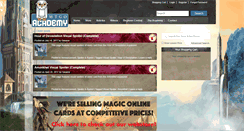 Desktop Screenshot of mtgoacademy.com